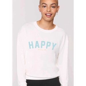 Spiritual Gangster Happy Savasana Pullover Sweatshirt Size XL NWT